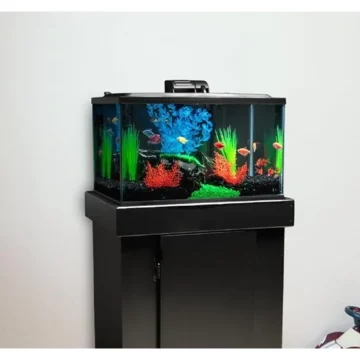 Fishbowl  Water Regulator Fish Aquarium Fish Tank Kit Including Fish Tank Decorations  LED Lighting Filter 10 Gallons Mini Pet 1 | PricZone