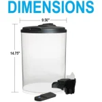 360 Aquarium with LED Lighting   7 Color Options 2 | PricZone