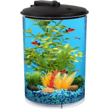 360 Aquarium with LED Lighting   7 Color Options 1 | PricZone