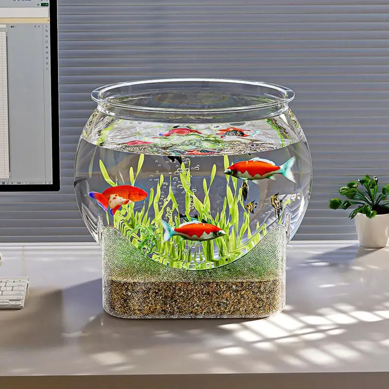 Clear Fish Tank Bowl Small Aquarium Vase Centerpiece 4 | PricZone Clear Fish Tank Bowl Small Aquarium Vase Centerpiece 4 | PricZone