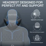 Ergonomic Gaming Office Chair with Footrest  Speakers 4 | PricZone