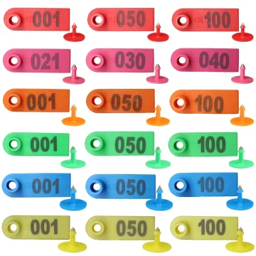 20PCS Colored Sheep Ear Tags for Livestock ID 1 | PricZone