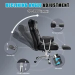 Big and Tall Reclining Office Chair with Footrest 6 | PricZone Big and Tall Reclining Office Chair with Footrest 6 | PricZone