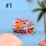4pcs Mini Treasure Chest Aquarium Decorations 5 | PricZone