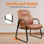 Big and Tall 500 lb Guest Chair PU Leather 6 | PricZone Big and Tall 500 lb Guest Chair PU Leather 6 | PricZone