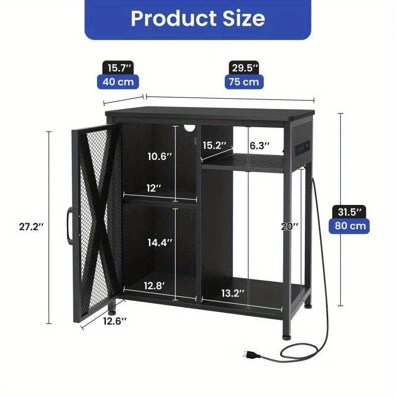 30 Gallon Metal Wood Aquarium Stand with Outlet 2 | PricZone 30 Gallon Metal Wood Aquarium Stand with Outlet 2 | PricZone