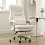 High Back Office Chair with footrest and Wheels 1 | PricZone High Back Office Chair with footrest and Wheels 1 | PricZone