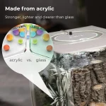 Modern Acrylic Fish Tank with LED Light 2 | PricZone