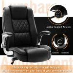 High Back Executive Office Chair with Flip Arms 4 | PricZone