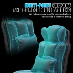 Big and Tall Reclining Office Chair with Footrest 4 | PricZone Big and Tall Reclining Office Chair with Footrest 4 | PricZone