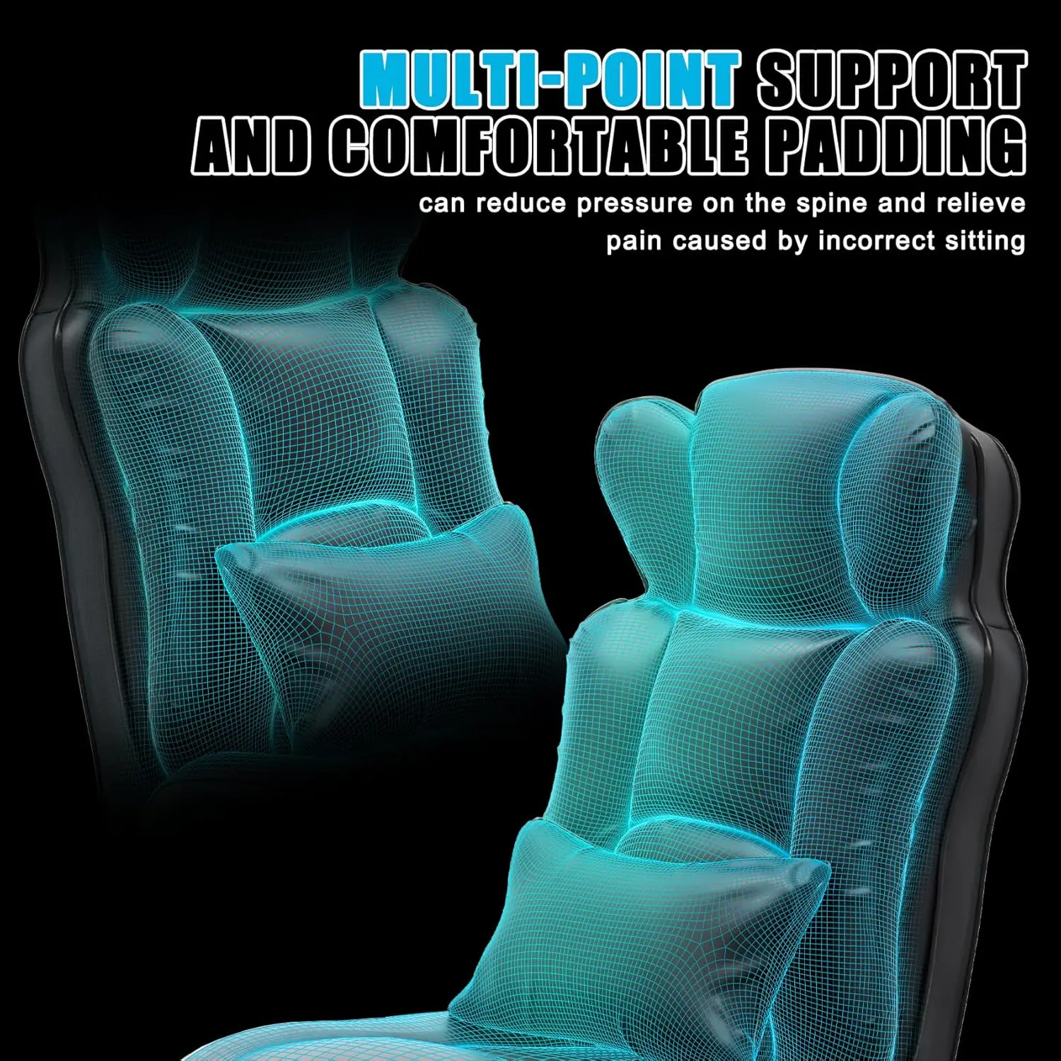 Big and Tall Reclining Office Chair with Footrest 4 | PricZone Big and Tall Reclining Office Chair with Footrest 4 | PricZone