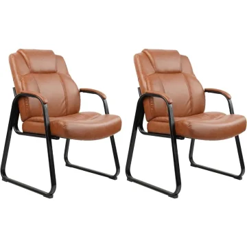 Big and Tall 500 lb Guest Chair PU Leather 1 | PricZone