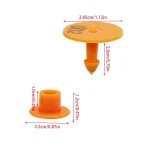 100 Pcs Livestock Ear Tags for Pigs Sheep Cattle 4 | PricZone