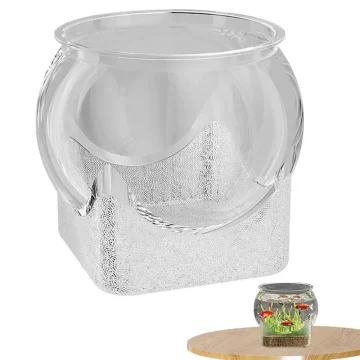 Clear Fish Tank Bowl Small Aquarium Vase Centerpiece 1 | PricZone