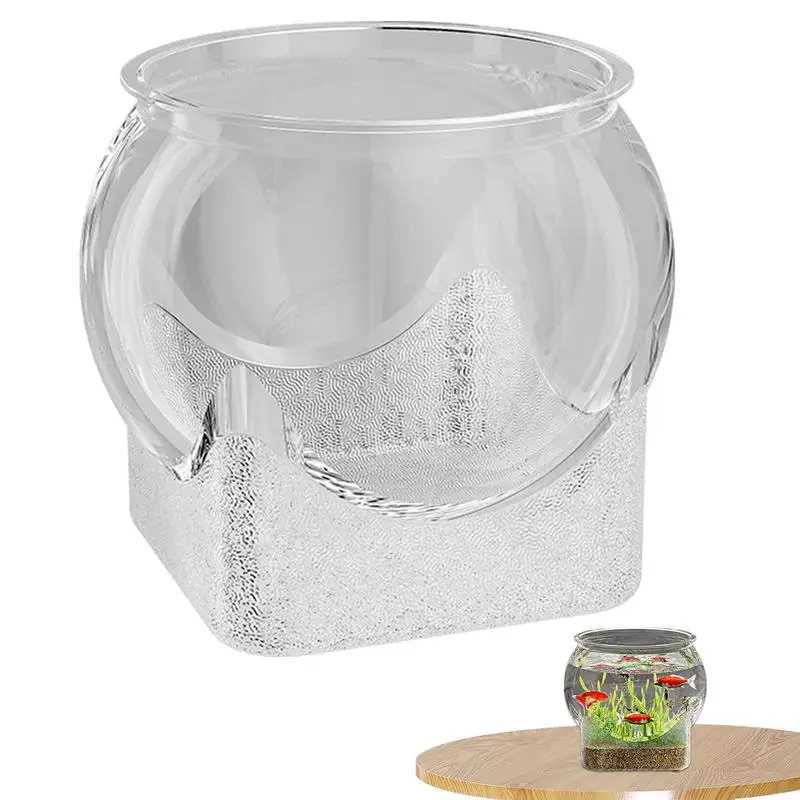 Clear Fish Tank Bowl Small Aquarium Vase Centerpiece 1 | PricZone Clear Fish Tank Bowl Small Aquarium Vase Centerpiece 1 | PricZone
