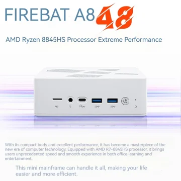 FIREBAT A8 AMD R7 8845HS Mini PC 16GB 1TB DDR5 2 | PricZone