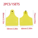 5 Pcs TPU DoubleSided Blank Cattle Ear Tags 4 | PricZone 5 Pcs TPU Double Sided Blank Cattle Ear Tags 4 | PricZone