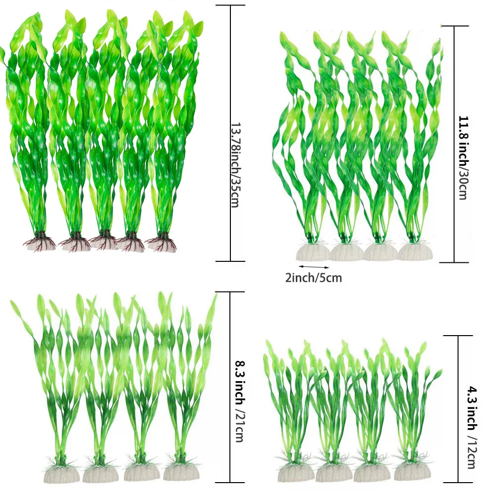 10pcs Artificial Aquarium Plants Fish Tank Decor 5 | PricZone 10pcs Artificial Aquarium Plants Fish Tank Decor 5 | PricZone