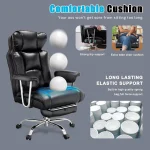 Big and Tall Reclining Office Chair with Footrest 5 | PricZone Big and Tall Reclining Office Chair with Footrest 5 | PricZone