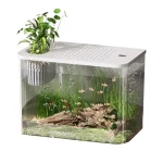 Betta Aquarium Tank Transparent Small Fish Bowl 1 | PricZone