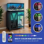 30 Gallon Metal Wood Aquarium Stand with Outlet 5 | PricZone 30 Gallon Metal Wood Aquarium Stand with Outlet 5 | PricZone
