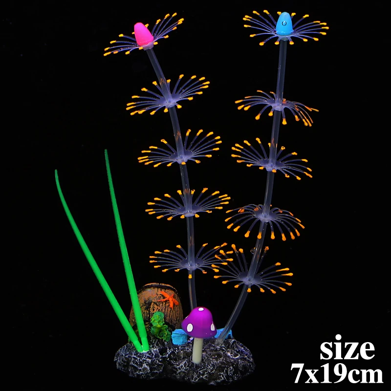 GlowintheDark Artificial Coral Aquarium Decor 3 | PricZone Glow in the Dark Artificial Coral Aquarium Decor 3 | PricZone