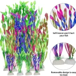 10pcs Artificial Aquarium Plants Fish Tank Decor 3 | PricZone 10pcs Artificial Aquarium Plants Fish Tank Decor 3 | PricZone
