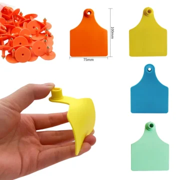 20 PCS Cow Ear Tags Blank Cattle ID Tags 100x75mm 1 | PricZone 20 PCS Cow Ear Tags Blank Cattle ID Tags 100x75mm 1 | PricZone