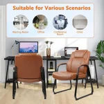 Big and Tall 500 lb Guest Chair PU Leather 4 | PricZone Big and Tall 500 lb Guest Chair PU Leather 4 | PricZone