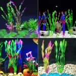 10pcs Artificial Aquarium Plants Fish Tank Decor 4 | PricZone 10pcs Artificial Aquarium Plants Fish Tank Decor 4 | PricZone