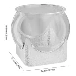 Clear Round Fish Bowl Aquarium Tank Vase 6 | PricZone