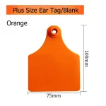 20 PCS Cow Ear Tags Blank Cattle ID Tags 100x75mm 5 | PricZone 20 PCS Cow Ear Tags Blank Cattle ID Tags 100x75mm 5 | PricZone