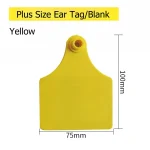 20 PCS Cow Ear Tags Blank Cattle ID Tags 100x75mm 3 | PricZone 20 PCS Cow Ear Tags Blank Cattle ID Tags 100x75mm 3 | PricZone