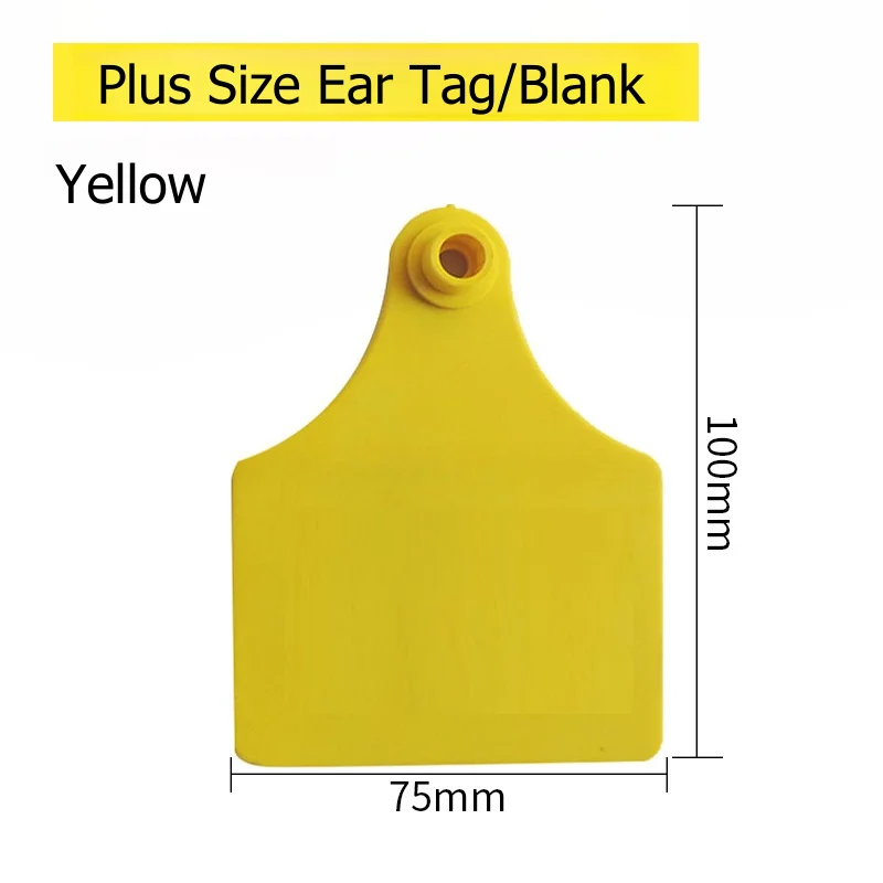 20 PCS Cow Ear Tags Blank Cattle ID Tags 100x75mm 3 | PricZone 20 PCS Cow Ear Tags Blank Cattle ID Tags 100x75mm 3 | PricZone