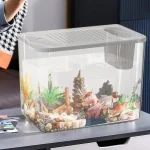 Betta Aquarium Tank Transparent Small Fish Bowl 4 | PricZone