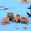 4pcs Mini Treasure Chest Aquarium Decorations