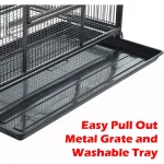 Double Stacker Parrot Breeding Cage with Nesting Doors 6 | PricZone
