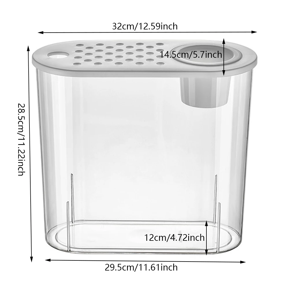Clear Plastic Fish Bowl Planter for Home Decor 5 | PricZone Clear Plastic Fish Bowl Planter for Home Decor 5 | PricZone