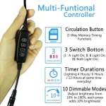 LED Aquarium Light Bar with Timer   Waterproof 6 | PricZone