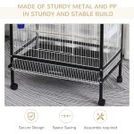 54inch Rolling Flight Cage Extra Large Bird House 6 | PricZone 54 inch Rolling Flight Cage Extra Large Bird House 6 | PricZone