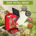 Squirrel Proof Outdoor Bird Feeder 5LB Metal 5 | PricZone