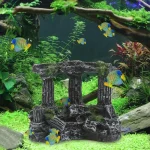 Vintage Roman Column Fish Tank Decoration 2 | PricZone Vintage Roman Column Fish Tank Decoration 2 | PricZone