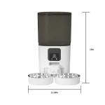 Smart WiFi Cat Feeder with Double Bowls 7L 6 | PricZone