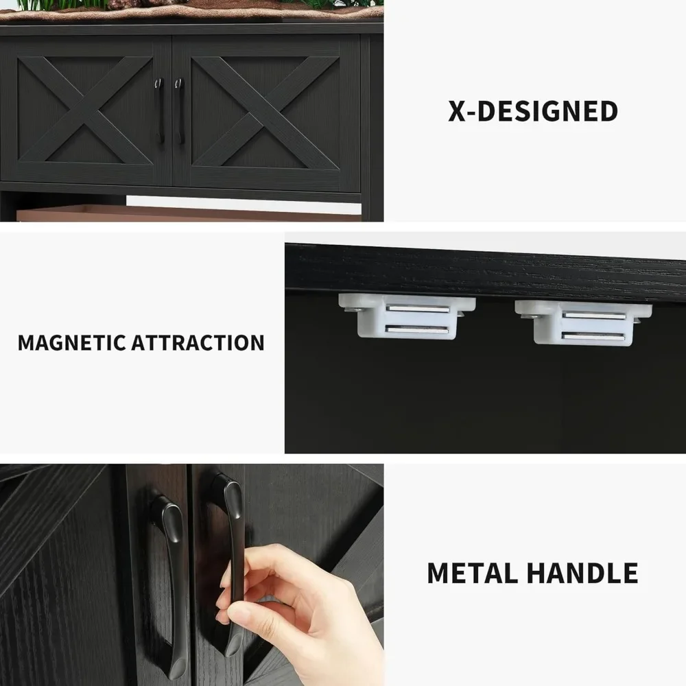 Aquarium Stand with Storage and Power Outlets 5 | PricZone Aquarium Stand with Storage and Power Outlets 5 | PricZone