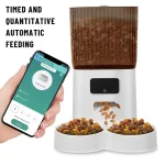 Smart WiFi Pet Feeder with Dual Bowls 5L 3 | PricZone