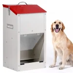Large Dog Gravity Feeder 25lbs Wall Mount 1 | PricZone