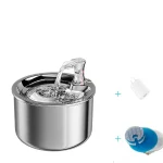Smart 2L Cat Water Fountain Stainless Steel 6 | PricZone