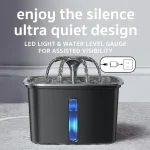 Stainless Steel Cat Water Fountain 95oz 5 | PricZone