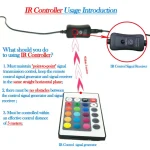 Aquarium Underwater Air Bubble LED Light Fish Tank RGB Submersible Lamp + Remote 2 | PricZone