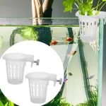 2Pcs Hanging Aquarium Plant Holder Adjustable Fish Tank Planter Cups Planter Cups For Aquascape Decorations 6 | PricZone